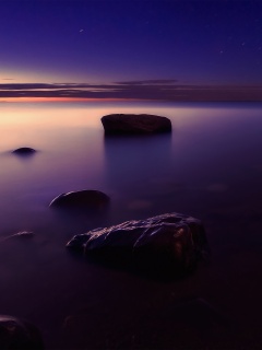 Камни в тумане обои