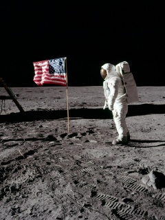 Высадка американцев на Луну обои