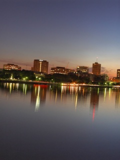 Панорама Бостона обои