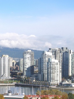 Панорама города обои