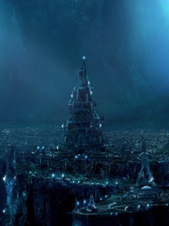 Подземный город обои