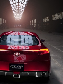 Концепт спортивной тойоты обои