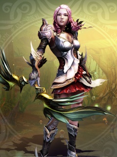 Лучница из Aion обои