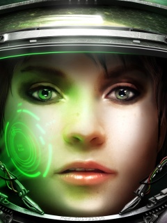 Медик из вселенной Star Craft 2 обои