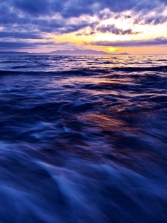 Красивый горизонт на море обои