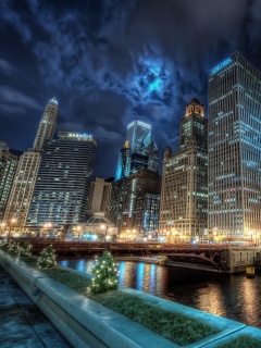 Потрясающий городской вид обои