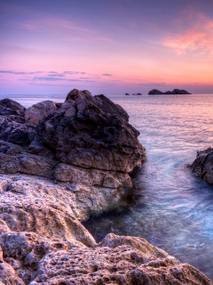 Закат на море обои