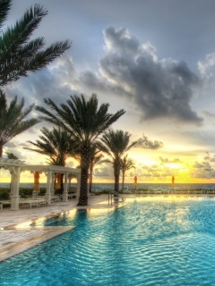 Бассейн обои