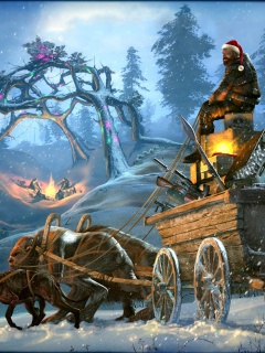 Новогодний Сталкер обои