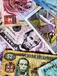 Купюры из разных стран обои