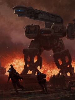 Война будущего обои