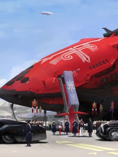 Встреча инопланетных гостей обои