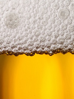 Пенное пиво в макро обои