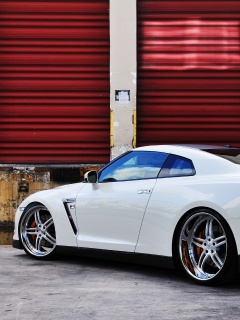 Спортивный Nissan обои