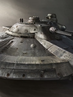 Летающая тарелка. Разработка Рейха. обои