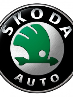 Логотип Skoda обои
