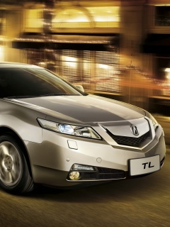 Acura в движении обои