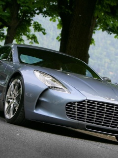 Aston Martin за городом обои