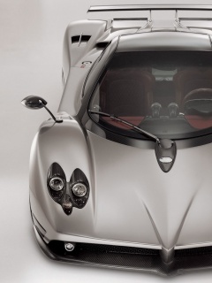 Pagani Zonda спереди обои