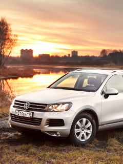 Озеро и Туарег обои