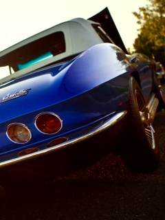 Ретро Chevrolet Corvette обои