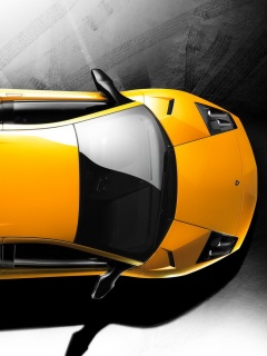 Ламборджини вид сверху обои