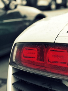 Задняя фара Audi R8 обои