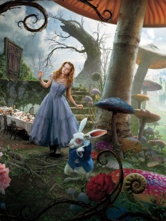 Алиса в стране чудес обои