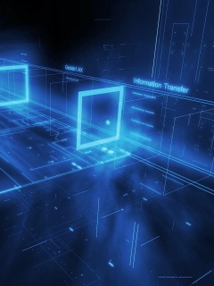 Информационный поток обои