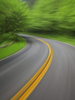 В движении обои