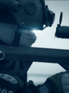 Снайпер за работой обои