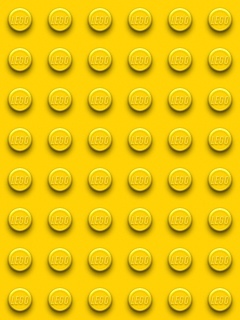 Желтые штырьки Lego обои