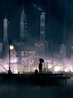 Дядька с зонтиком же обои