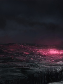 Безжизненная каменная долина обои