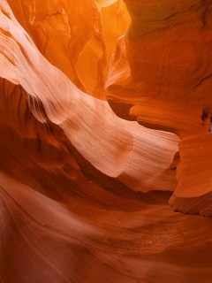 Оранжевая пещера обои