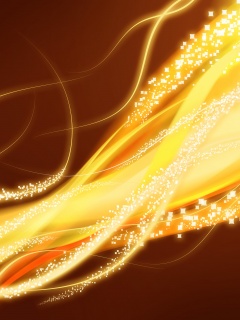 Волна пламенной энергии обои