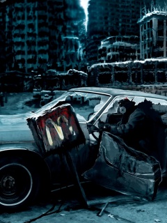 Картина запустения обои