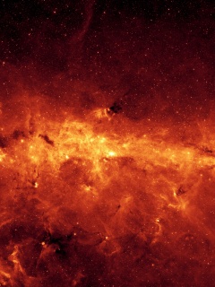 Кроваво-красная бездна обои