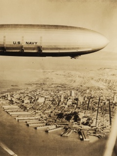 Дерижабль обои