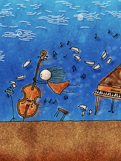 Воздушная инструментальная музыка обои