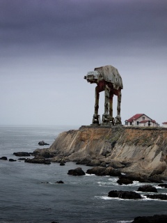 Звездные войны в нашем мире обои