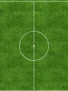 Вид на футбольное поле обои