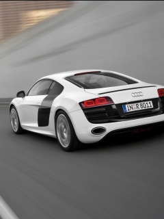 Ауди вид сзади обои