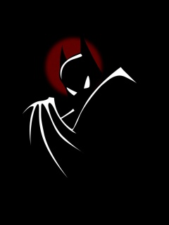 Логотип мультфильма о Бэтмене обои