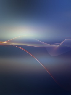 Абстрактные минималистичные волны обои