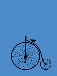 Цирковой велосипед обои