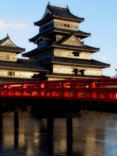 Дом на берегу обои