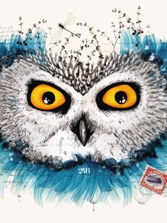 Обои сова для mac book обои