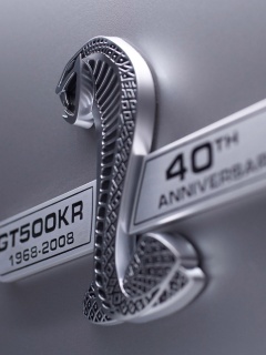 Шильдик Ford Mustang Shelby обои