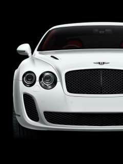 Белый Бентли Континентал обои